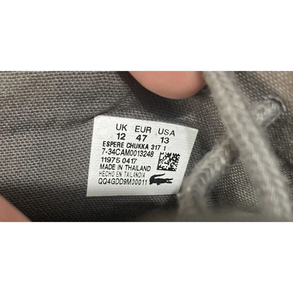 Lacoste espere chukka